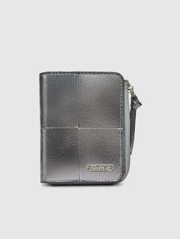 SENNES - Silver Solid Wallet