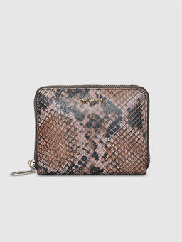 SENNES - Brown Textured Wallet