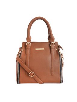 Lapis O Lupo - Brown Solid-Plain Handbag