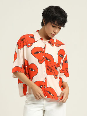 Ketnipz Black Printed T-Shirt