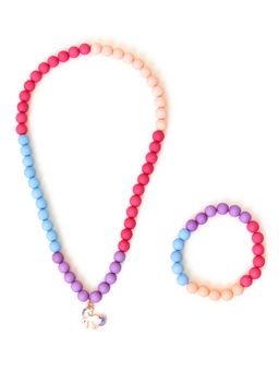 Accessorize London - Girls Multi Unicorn Jewellery (Set of 2)