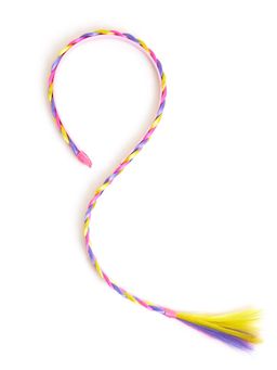 Accessorize London - Girls Multi Fake Hair Plait Hair Clip