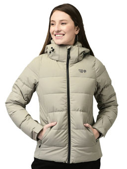 WOODLAND - Women Green Puffer Jacket