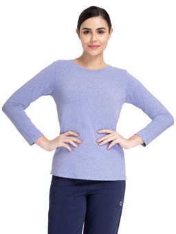 Amante - Solid Three Fourth Sleeve Round Neck T Shirt