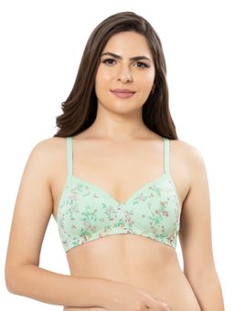 Amante - Print Padded Non-wired Full Coverage T-shirt Bra