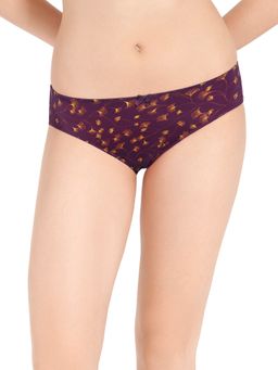 Amante - Print Three-fourth Coverage Low Rise Bikini Panty