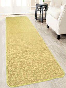 Saral Home - Handloom Made Cotton & Jute Mixed Multi Purpose Runner-65X200 Cm