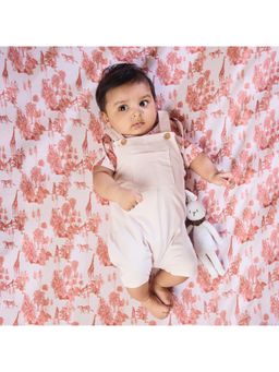 Softsens Baby - Forest Fables Toile Bamboo Fitted Cot Sheet - Brown (0-4 Years)