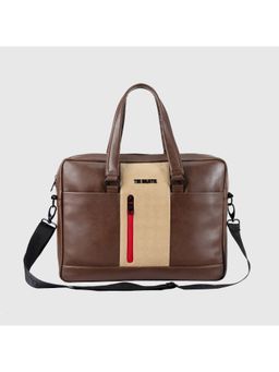 THE HOLISTIK - Clever Macbook Laptop Bag | Office Bag | Briefcase Bag | Messenger Bag | Grey