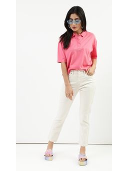 Virgio - Indigo Classic White Slim Fit Jeans