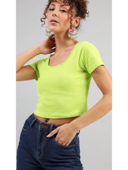 Virgio - Green Bae-sic Lime Green Baby T-Shirt