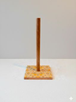 The Home Co - Beige Tissue Roll Stand