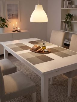 YELONA - Multi-Color Woven Pvc Dining Table Placemat (Pack of 4)