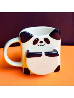 TheYUGO - Pooky Panda Mug-Black