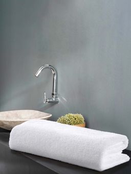 MULBERRY LIVING - Sovereign Whites 550 Gsm - 100% Cotton Hotel Grade Terry Bath Towel - Grey