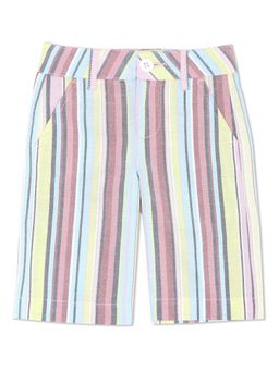 United Colors of Benetton - Girls Multi-color Stripes Trousers
