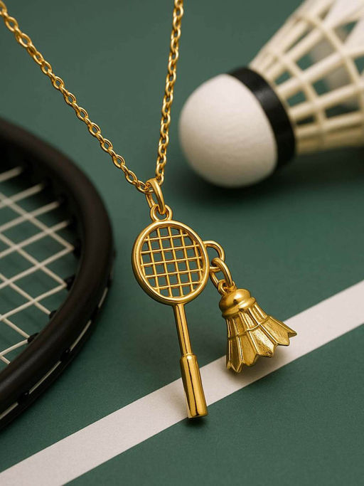 House of Pehr Badminton Pendant Design Necklace