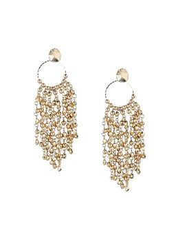 Deebaco - Gold-Plated Statement Drop Earrings