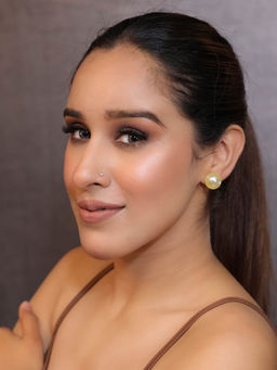 Kraft Smiths - Sunshine Yellow Pearl Stud Earrings