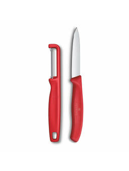 Victorinox - Swiss Classic Red Cutlery Sets Knife & Peeler