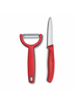 Victorinox - Swiss Classic Red Cutlery Sets Knife & Peeler