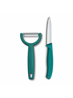 Victorinox - Swiss Classic Green Cutlery Sets Knife & Peeler