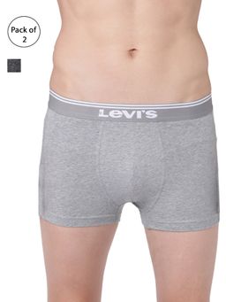 Levi's - Men Premium Cotton Stretch 200 Sf Solid Neo Trunk (pack Of 2) Multi-Color