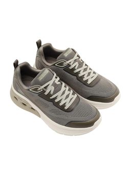 SKECHERS - Men Olive BOBS ARC WAVES 2.0-CLASS RANK Running Shoes