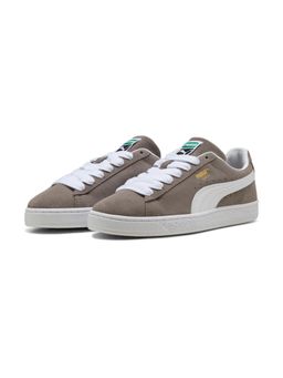 Puma - Unisex Grey Suede Classic Sneakers