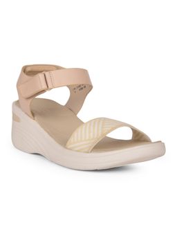 Bata Comfit - Women Beige Wedges Heels