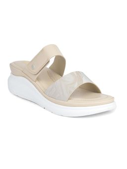 Bata Comfit - Women Beige Wedges Heels