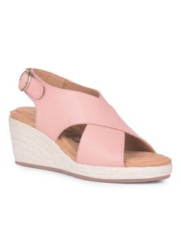 Hush Puppies - Women Pink Wedges Heels