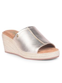 Hush Puppies - Women Gold Sandal