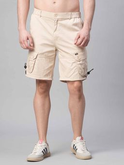 PRONK - Men's Woven Shorts - Beige