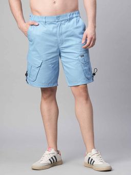 PRONK - Men's Woven Shorts - Sky