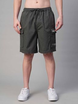 PRONK - Men's Woven Shorts - Dark Gray