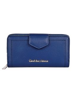GIAN MARCO VENTURI - Piccolo Navy Soft One Size Wallet