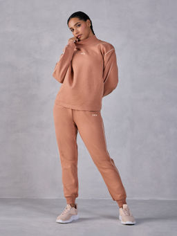 Kica - Fleece Set With Contrast Piping For Everyday