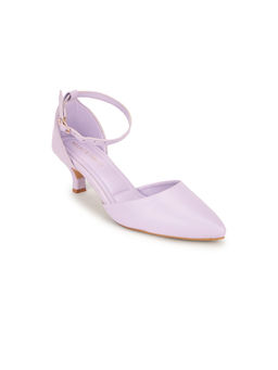 Marc Loire - Women Solid Lavender Kitten Heels