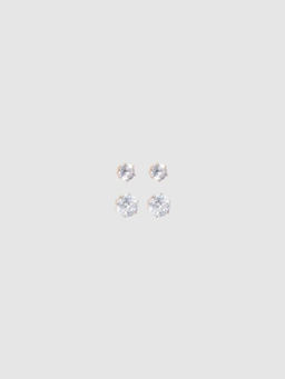 Forever New - Jess CZ Two Pack Stud Earring (Pack of 2)