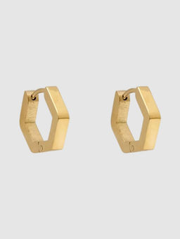 Forever New - Matilda Hexagon Small Hoop
