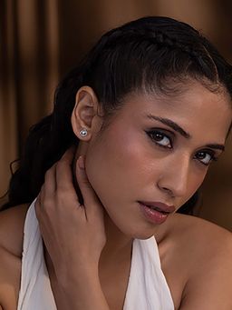 Shaya by CaratLane - Safar Stud Earrings in 925 Silver