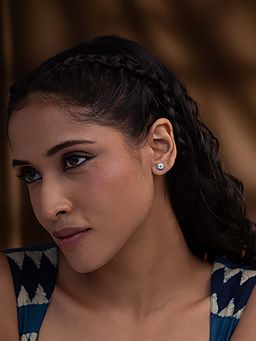 Shaya by CaratLane - Malang Stud Earrings in 925 Silver