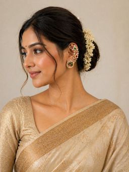 Designbox - Pachi Kundan Ear Cuff