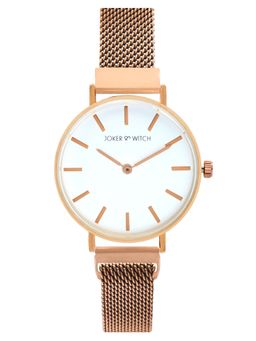 Joker and Witch - Joker & Witch Natalie White Dial Rosegold Watch