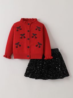 Hopscotch - Sequinned Sweater and Skirt