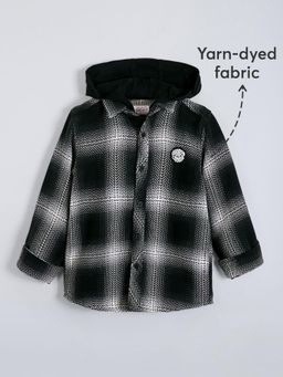 Hopscotch - Yarn Dyed Hooded Shirt