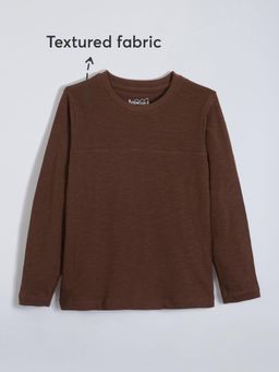 Hopscotch - Pure Cotton Textured T-Shirt