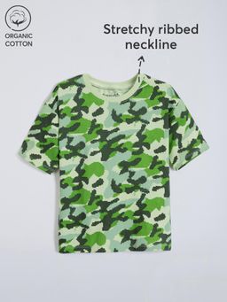 Hopscotch - Pure Cotton Camouflage T-Shirt