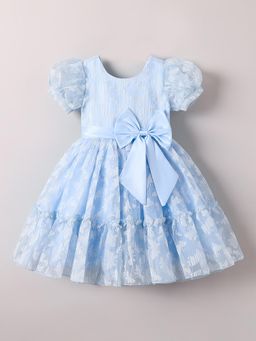 Hopscotch - Butterfly Bow Applique Party Dress